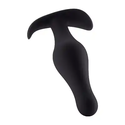 Butt Plug with Handle - Small - Black