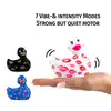 I Rub My Duckie 2.0 - Romance White &amp; Pink. Wibrator incognito w kształcie kaczuszki. 7 trybów wibracji