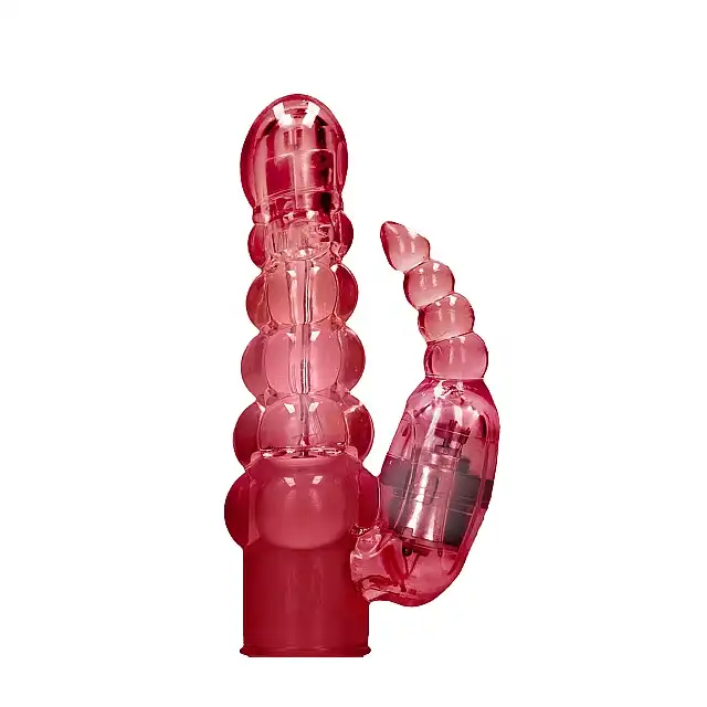Shots Toys - Rotating Bubbles. Rotacyjny wibrator z `bąbelkami`. Stymulacja łechtaczki 