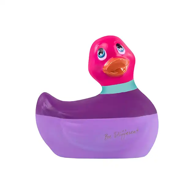 Big Teaze Toys - I Rub my Duckie 2.0 Colours Pink. Cudowna dyskretna wibrująca kaczuszka w najnowszej wersji. 7 programów.