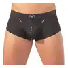 Svenjoyment - Men`s Pants L. Czarne bokserki z dopinaną saszetką i czaszką z ćwieków. Imponujące wybrzuszenie gwarantowane!