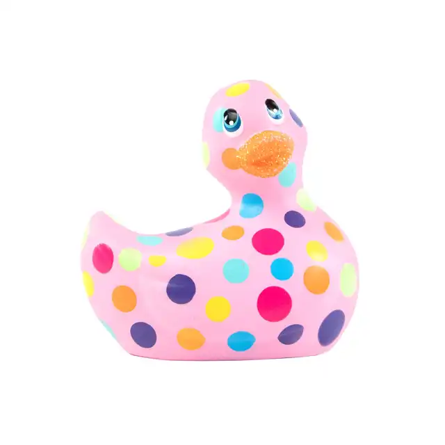 I Rub my Duckie 2.0 - Happiness Pink&amp;Multi. Najnowsza wersja kultowej kaczki do masażu ciała. 7 programów. Mega design.