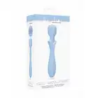 Loveline - Jiggle Wand Light Blue - wodoodporna różdżka, która dostarczy Ci mocnych wibracji