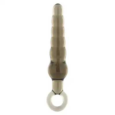 Seven Creations - Anal Stick. Przeźroczysty plug analny z wygodnym uchwytem 