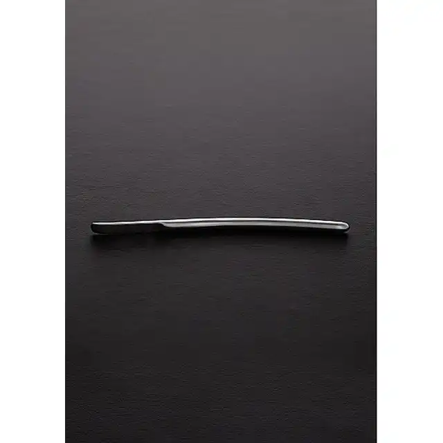Shots - Single End Dilator 8mm. Dilator stymulujący cewkę moczową, gładka stal nierdzewna, higieniczny materiał