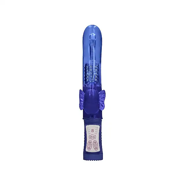 Shots Toys - Rotating Butterfly. Wibrator rotacyjny z motylkiem. Super stymulacja 