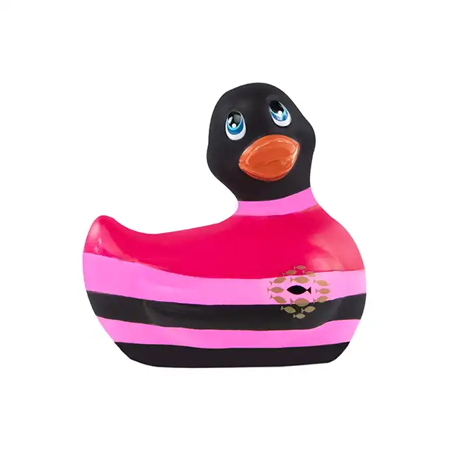 Big Teaze Toys - I Rub my Duckie 2.0 Colours Black. Cudowna dyskretna wibrująca kaczuszka w najnowszej wersji. 7 programów.