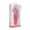 Shots Toys - Rotating Bubbles. Rotacyjny wibrator ze stymulacją łechtaczki. Teksturowany 