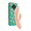 Feelztoys - Lea Rabbit Vibrator Citrus - wibrator do stymulacji punktu G i łechtaczki w ślicznym pomarańczowym kolorze