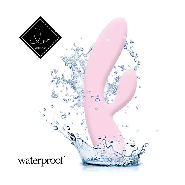 Feelztoys - Lea Rabbit Vibrator - wibrator do stymulacji punktu G i łechtaczki w ślicznym fioletowym kolorze