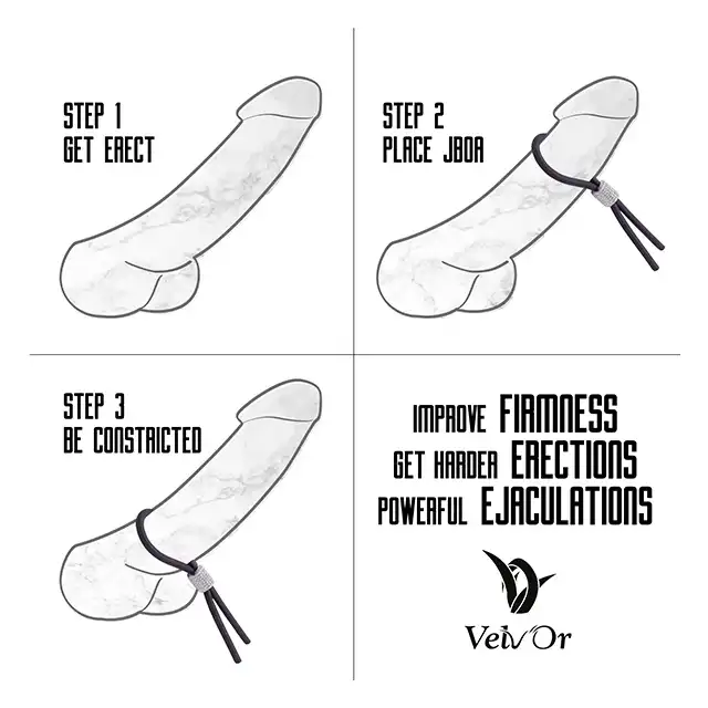 VelvOr - Jboa 301 Adjustable Cock Ring - Luksusowy ring. Komfort, jakość elegancja. Maksymalna erekcja.