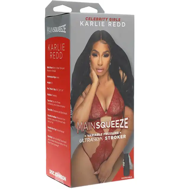 Main Squeeze - Karlie Redd. Naturalistyczna sztuczna wagina. Dokładny odlew 