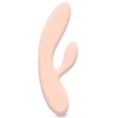 Feelztoys - Lea Rabbit Vibrator Citrus - wibrator do stymulacji punktu G i łechtaczki w ślicznym pomarańczowym kolorze