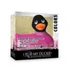 Big Teaze Toys - I Rub my Duckie 2.0 Colours Black. Cudowna dyskretna wibrująca kaczuszka w najnowszej wersji. 7 programów.