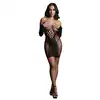 Le Desir - Long - Sleeved Net Mini Dress - ultraseksowna mini sukienka
