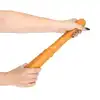 Kiotos - Goldplay Beast S. Złote elastyczne dildo z mocną przyssawką 4,5-6,5 cm średnicy 