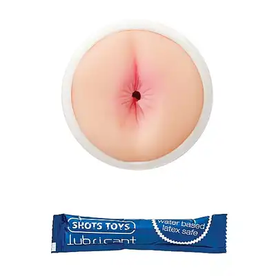 Shots Toys - Easy Rider Cold Anal. Kubeczkowy masturbator w kształcie anusa. Chłodzący 