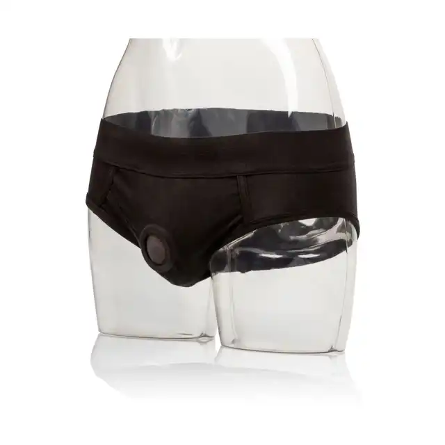 Calexotics - Packer Gear Black 10,25 cm. Paker/wypełniacz do bielizny. Realistyczny odlew!
