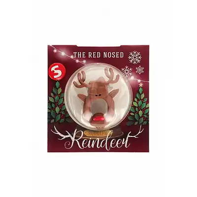 Shots Toys - The Red Nosed Reindeer. Ring erekcyjny w kształcie renifera z czerwonym nosem. Super prezent. Ostatnia sztuka!