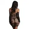 Le Desir - Long - Sleeved Net Mini Dress - ultraseksowna mini sukienka