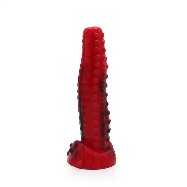 Kiotos - Monstar Dildo Beast 14. Dildo w kształcie członka bestii. Super wypustki. 5,3 cm średnicy