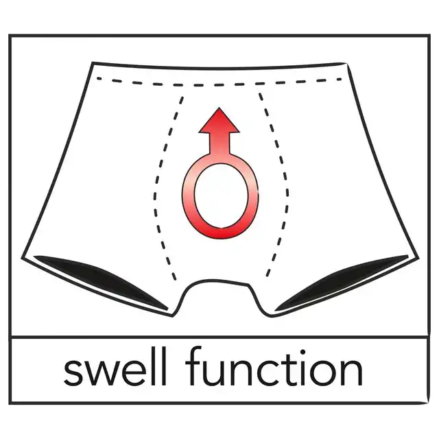 Svenjoyment - Men`s Pants L. Czarne bokserki z dopinaną saszetką i czaszką z ćwieków. Imponujące wybrzuszenie gwarantowane!
