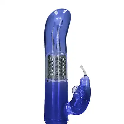 Shots Toys - Rotating Butterfly. Wibrator rotacyjny z motylkiem. Super stymulacja. Ostatnia sztuka!