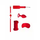 Ouch! - introductory bondage kit #5  red - czerwony zestaw do zniewalania. Mega sale!