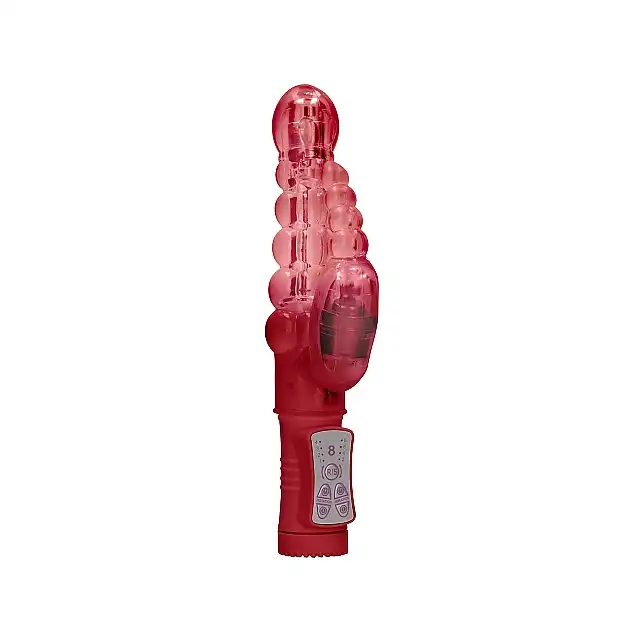 Shots Toys - Rotating Bubbles. Rotacyjny wibrator z `bąbelkami`. Stymulacja łechtaczki 