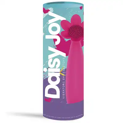 Feelztoys - Daisy Joy Pink. Wibrujący silikonowy kwiatek. 20 cichych programów. Przepiękny!