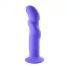 Maia Toys - Silicone Dildo Purple - fioletowe dildo o unikatowym kształcie. Mocna przyssawka