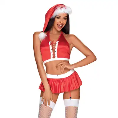 Obsessive - Mr Claus L/XL - figlarny kostium mikołaja dla niego. 