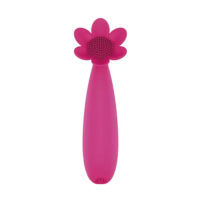 Feelztoys - Daisy Joy Pink. Wibrujący silikonowy kwiatek. 20 cichych programów. Przepiękny!