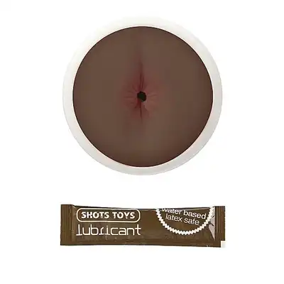 Shots Toys - Dark Easy Rider Anus. Masturbator kubeczkowy w kształcie anusa 