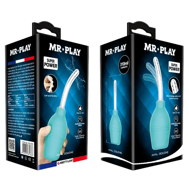 Pretty Love - Mr. Play Anal Douche - duża, pojemna gruszka. Higiena miejsc intymnych 