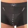 Svenjoyment - Men`s Pants L. Czarne bokserki z dopinaną saszetką i czaszką z ćwieków. Imponujące wybrzuszenie gwarantowane!