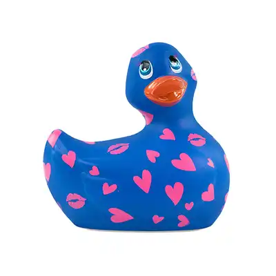 Big Teaze Toys - I Rub my Duckie 2.0 Romance PurplePink. Cudowna dyskretna wibrująca kaczuszka w najnowszej wersji.  7 programów.