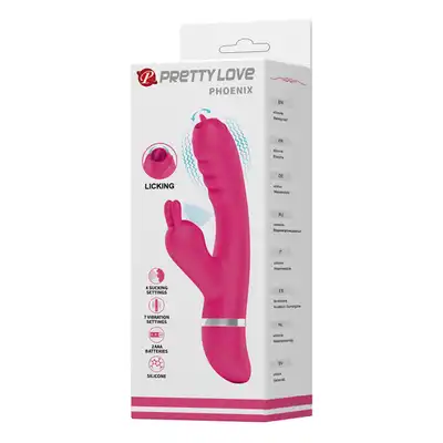 PRETTY LOVE -PHOENIX, 7 vibration functions 4 sucking functions