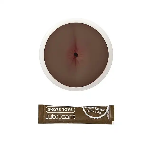Shots Toys - Dark Easy Rider Anus. Masturbator kubeczkowy w kształcie anusa 