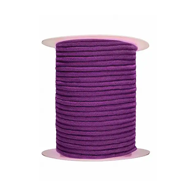 Ouch! - Bondage Rope 1 m Purple - metrowa lina w fioletowym kolorze. Mega sale!