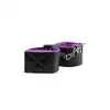 Ouch! - Reversible Ankle Cuffs - Purple - skórzane, dwustronne kajdanki na nogi. Ostatnia sztuka!