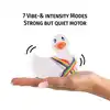 I Rub My Duckie 2.0 - Pride White. Wibrująca kaczuszka z motywem tęczy. 7 trybów wibracji. 