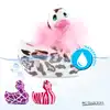 I Rub My Duckie 2.0 - Wild Panther. Urocza wibrująca kaczuszka z motywem pantery i boa. 7 trybów wibracji 