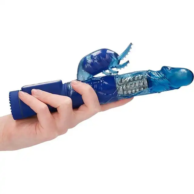 Shots Toys - Rotating Beetle. Rotacyjny wibrator ze stymulatorem łechtaczki w kształcie żuka. 4 języczki. 