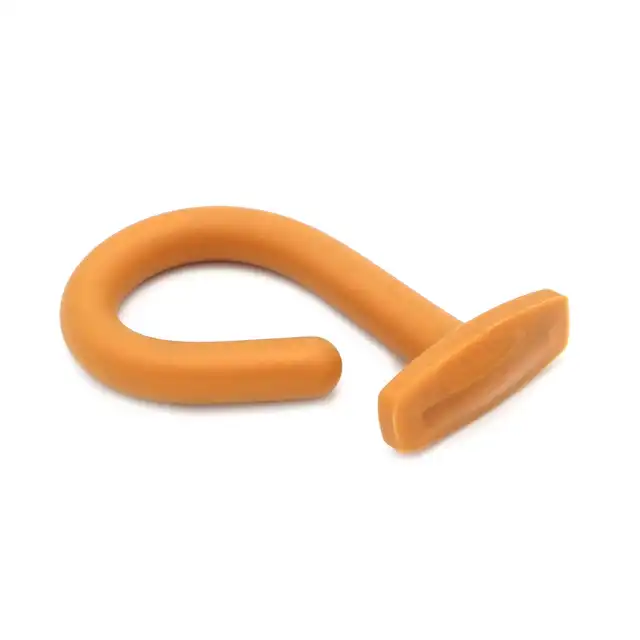 Kiotos - Deep L. Piekielnie długie złote dildo 60 cm. 3 cm średnicy 
