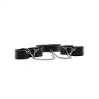 Ouch! - Reversible Collar/Wrist/Ankle - zestaw kajdanki na ręce, nogi i obroża. Podkręcona sesja BDSM