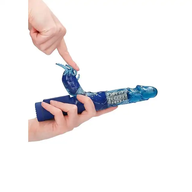 Shots Toys - Rotating Beetle. Rotacyjny wibrator ze stymulatorem łechtaczki w kształcie żuka. 4 języczki. 