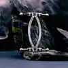 Master Series - Stainless Adjustable Pussy Clamp. Zaciski rozchylające wargi sromowe. Regulowane 
