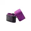 Ouch! - Reversible Ankle Cuffs - Purple - skórzane, dwustronne kajdanki na nogi. Ostatnia sztuka!