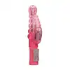 Shots Toys - Rotating Bubbles. Rotacyjny wibrator ze stymulacją łechtaczki. Teksturowany 